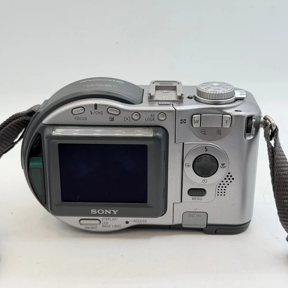 Sony CD Mavica MVC-CD300 Digital Camera Bundle 3.3MP Carl Zeiss Lens Tested